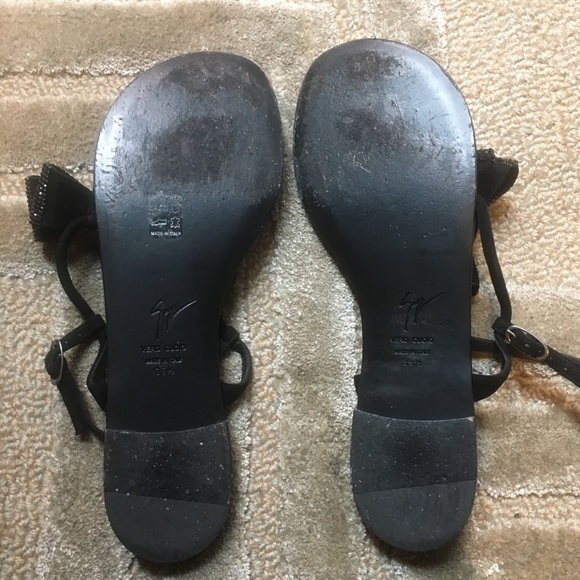 GIUSEPPE ZANOTTI - Crystal Embellished Slingback - Picture 6 of 7